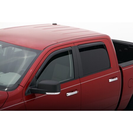 AUTO VENTSHADE 09-18 RAM 1500/10-18 RAM 2500/3500(19 CLASSIC)CREW/MEGA CAB 4PC IN-CHA 194109